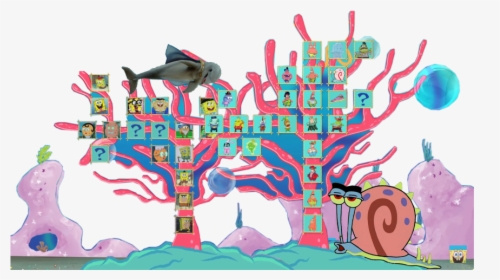 Spongebob Spongebobsquarepants Familytree Patrickstar - Illustration, HD Png Download, Free Download