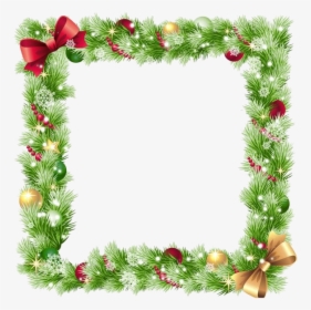 Square Christmas Frame Background Png - Transparent Christmas Border Png, Png Download, Free Download