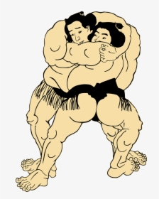 Sumo, Wrestling, Japan, Culture, Man, Fat, Sports - Sumo Homme, HD Png Download, Free Download