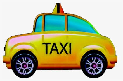 Transparent Taxi Driver Clipart - Imagenes De Taxis Animados, HD Png Download, Free Download