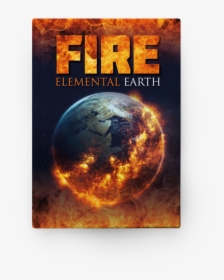 Transparent Earth On Fire Png - Cold Side And Hot Side Of The Earth, Png Download, Free Download