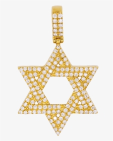 Estrella De David Png - Jewish Star Gold, Transparent Png, Free Download
