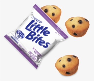 Little Bites Blueberry Pouch With Muffins - Baking, HD Png Download, Free Download