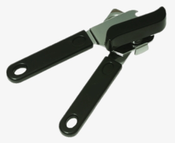 Can Opener With Black Handle - Can Opener Black Handle, HD Png Download, Free Download