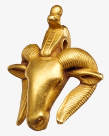 Ram"s-head Amulet, 664 Bce Kingdom Of Kush - Brass, HD Png Download, Free Download