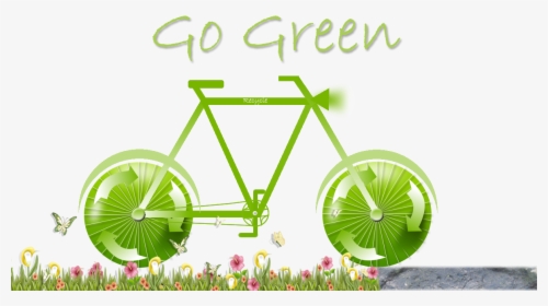 Cycleorrecycle-gogreen - Go Green Posters Png, Transparent Png, Free Download