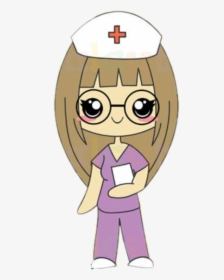 #enfermera - Dibujos De Enfermeras Kawaii, HD Png Download, Free Download