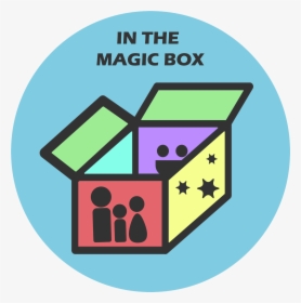 Magic Box Png - Box Clipart Black And White, Transparent Png, Free Download