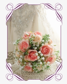 Clip Art Coral Wedding Flowers - Fake Wedding Bouquets Australia, HD Png Download, Free Download