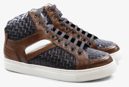 Sneakers Jeanne 2 Brilliant Wood Woven Dark Brown Rs - Skate Shoe, HD Png Download, Free Download