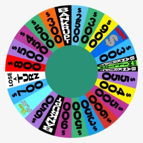 Wheel Of Fortune Round 4 Wheel , Png Download - Circle, Transparent Png, Free Download