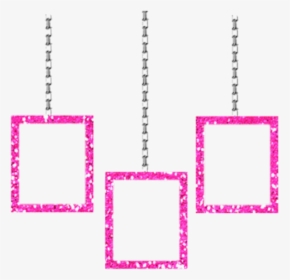 #frames #frame #borders #border #pink #collages #collage - Chain, HD Png Download, Free Download