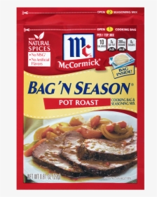 Bag N Season Pot Roast - Mccormick Bag N Season, HD Png Download, Free Download