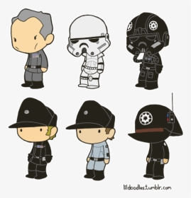 Imperial Star Wars Pilot Clipart , Png Download - Star Wars Cartoon Imperial Pilot, Transparent Png, Free Download