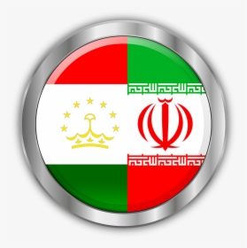 Round Shield, Iran, Tajikistan, Khujand, 3d - Flag Of Iran, HD Png Download, Free Download