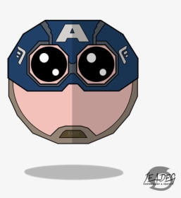 3 Steve Rogers - Avenger Emoji Png, Transparent Png, Free Download
