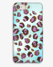 Watercolor Cheetah Case Iphone - Mobile Phone Case, HD Png Download, Free Download