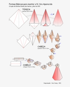 Retangulo Png -0 N Sra Aparecida Em - Origami Nossa Senhora Aparecida, Transparent Png, Free Download