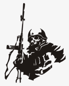 Carácter, Soldado, Arma, Uniforme, Infantería - Logo Soldier, HD Png Download, Free Download
