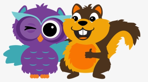 Huey Has A Brand New Friend Introducing Sammy The Squirrel - Portable Network Graphics, HD Png Download, Free Download