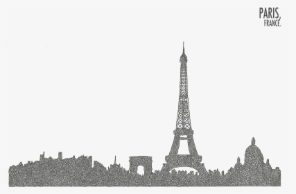 Paris Skyline Clipart, HD Png Download, Free Download
