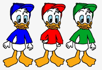 Huey Dewey And Louie Duck - Cartoon, HD Png Download, Free Download