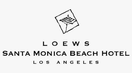 Loews Santa Monica Beach Hotel Logo Png Transparent - Loews Santa Monica, Png Download, Free Download