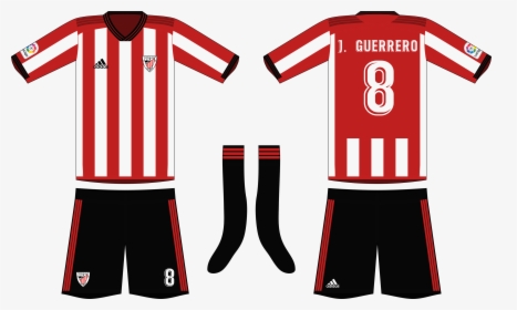 Adidas Athletic Bilbao 2019-20 Home Kit - Athletic Bilbao Kit 2019 20, HD Png Download, Free Download