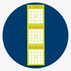 A Strip Of Three Bingo Cards - Circle, HD Png Download, Free Download