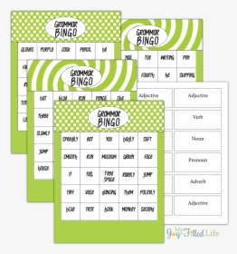 Bingo Cards Logo - Grammar Bingo, HD Png Download, Free Download