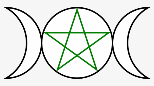 Triple Goddess Pentagram Clipart Triple Goddess Pentagram - Pentagram Elements, HD Png Download, Free Download