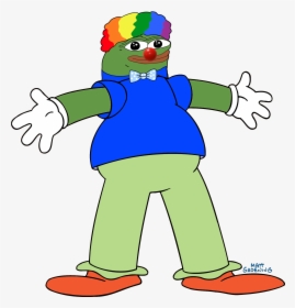 Clown Pepe Honk Honk Freetoedit - Krusty The Clown, HD Png Download, Free Download