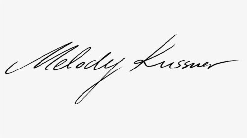 Melody Kussner - Calligraphy, HD Png Download, Free Download