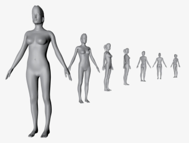 3d Body Scan Female - 3d Body Png, Transparent Png, Free Download