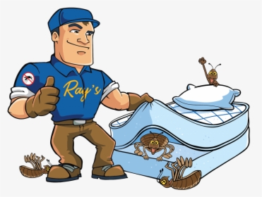 Rays New Logo Final Ray Man Bed Bugs - Cartoon, HD Png Download, Free Download