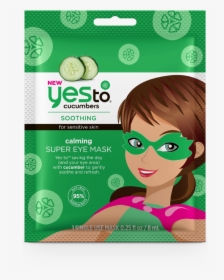 Product Photo - Yes To Cucumbers Eye Mask, HD Png Download, Free Download