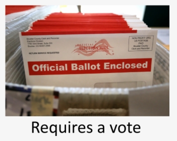Tabor Must Vote - Maryland Absentee Ballot Envelope, HD Png Download, Free Download