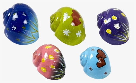 Hermit Crab Shells-glittered - Easter, HD Png Download, Free Download
