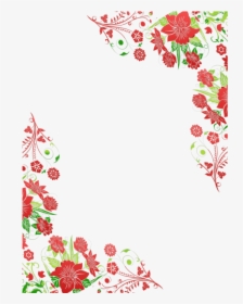 Clip Art Floral Borders - Flower Frame Transparent Vector Png, Png Download, Free Download