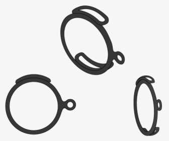 3 Views Of A Monocle - Circle, HD Png Download, Free Download
