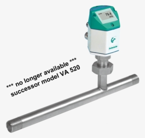 Flow Sensor Va 420 With Integrated Measuring Section - Inline Compressed Air Flow Meter, HD Png Download, Free Download
