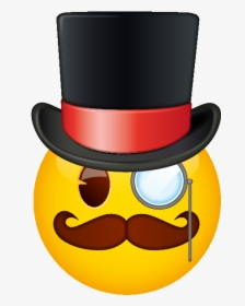 Emoji With Top Hat, HD Png Download, Free Download