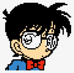Detective Conan Pixel Art, HD Png Download, Free Download