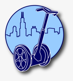 City Segway Tours Of Chicago Logo Clipart , Png Download - Chicago Segway Tours, Transparent Png, Free Download