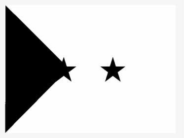 Flag Of Sao Tome And Principe Logo Black And White, HD Png Download, Free Download