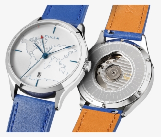 Blue Lights Png -culem Watches Luxury Dual Time Travel - Kickstarter Watches 2019, Transparent Png, Free Download