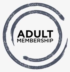 Adult Membership - Circle, HD Png Download, Free Download