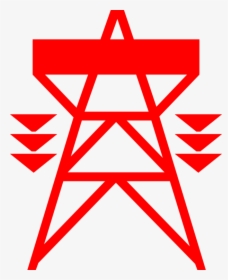 Red Electricity Png - Electric Towers Png Hd, Transparent Png, Free Download