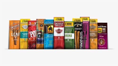 Swisher Sweets Cigars & Cigarillos Lineup - Black Stone Cherry, HD Png Download, Free Download