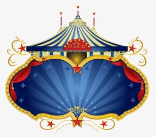 Transparent Vintage Circus Lion Clipart - Transparent Background Circus Clipart, HD Png Download, Free Download